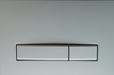 Кнопочный узел СИ 01.02.10.6М с узкой кнопкой матовая