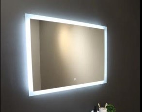 Зеркало Norma - Lite LED 800х600 (открытая подсветка, сенсорный выключатель) #