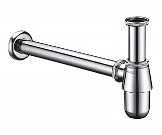 Сифон для раковины A071, латунь, хром #