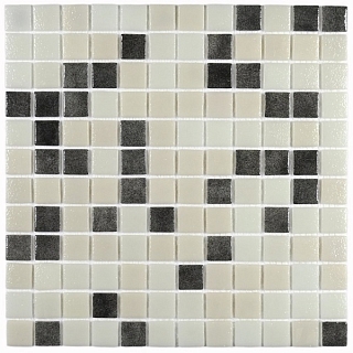 31,5х31,5 Мозаика Atlantis Nero 24*24*4  РАСПРОДАЖА
