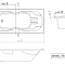 Ванна акриловая 180х80 Цезарь