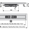 Водоотводящий желоб APZ106 PROFESSIONAL LOW 950 без решётки, горизонтальный выпуск