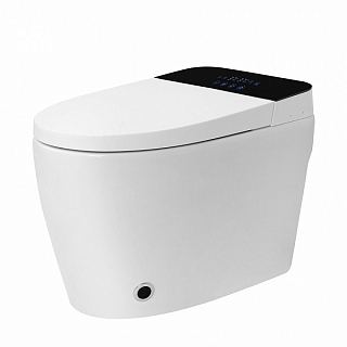 Электронный унитаз-биде Bequem AC1116S приставной белый