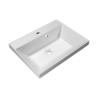Раковина из литьевого мрамора BelBagno 600х450 BB600/450-LV-MR-AST