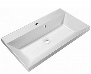 Раковина из литьевого мрамора BelBagno 800х450 BB800/450-LV-MR-AST