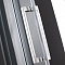 Душевая дверь PREMIER-SOFT 130х200 прозрачное стекло, профиль хром