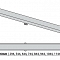 Решетка для водоотводящего желоба DESIGN-1150MN матовая