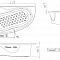 Ванна акриловая 170х100 Изабель правая
