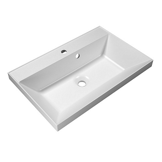 Раковина из литьевого мрамора BelBagno 700х450 BB700/450-LV-MR-AST
