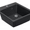 Мойка кухонная ПАРМА 510х470 одинарная без крыла, графит