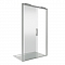 Дверь для душа ANTARES WTW-140-C-CH 140х195 стекло прозрачное 8 мм, профиль хром