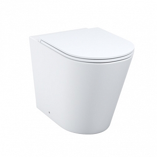 Унитаз приставной Calipso Rimless CALRDSEi26 безободковый, сиденье дюропласт микролифт