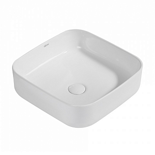 Раковина накладная Rechteck AC2211 (385х385х135) цвет белый