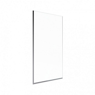 Шторка на ванну Статик-Хром 60х140, стекло 8мм, профиль хромированный