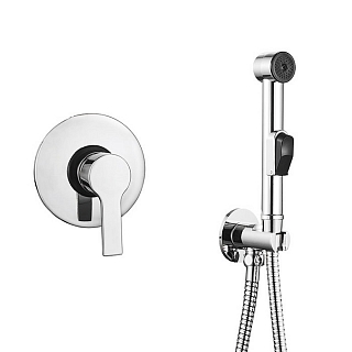 Смеситель с гигиеническим душем встраиваемый Aria MDV35753, хром