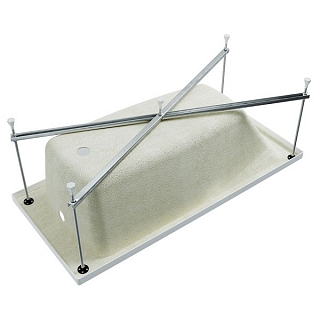 Каркас усиленный для прямоугольных ванн 140-170х70-75, универсальный, 5 опор