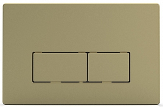 Панель смыва AZARIO цвет золото (квадратная) AZ-8200-0091/AZ-P58-0160