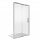 Дверь для душа ANTARES WTW-110-C-CH 110х195 стекло прозрачное 8 мм, профиль хром