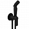 Смеситель с гигиеническим душем BRASKO BLACK A64103 встраиваемый