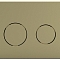 Панель смыва AZARIO цвет золото (круглая) AZ-8200-0086/AZ-P57-0160