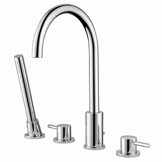 Смеситель Kreis AF8113 на борт ванны, хром