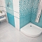 Поддон полукруг акрил Classic N АПS_011736 80х80х16, отв.D90, без сифона #