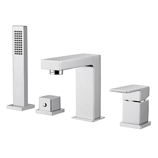 Смеситель Daheim AF8213 на борт ванны, хром