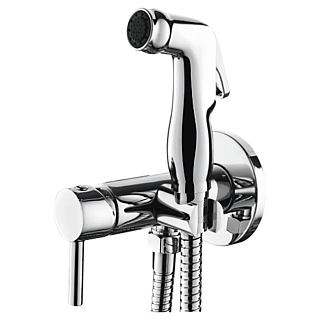 LEDEME Смеситель для биде встраиваемый L5398-2, с гигиеническим душем