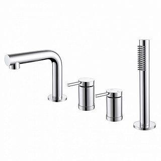 Смеситель Emotion AF8813 на борт ванны, хром