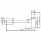 Сифон для раковины A172, оружейная сталь