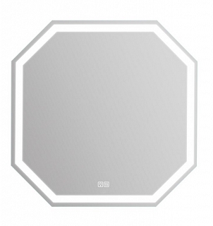 Зеркало BelBagno 800х800 со встроенной LED подсветкой и сенсорным выключателем 