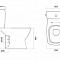 Унитаз-компакт Нео горизонтальный выпуск, сиденье дюропласт микролифт, арматура 2-х режимная