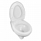 Унитаз подвесной СТЕЛЛА AZ-VT005+AZ-VT005sc сиденье полипропилен с микролифтом