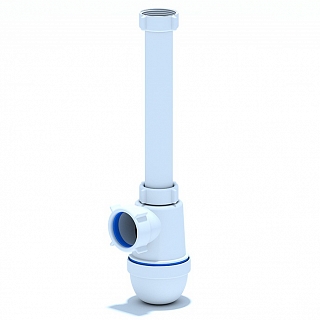 Сифон для раковины АНИ С1020 1 1/4"х40 без выпуска