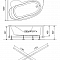 Ванна акриловая 150х100 Кайли правая