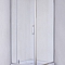 Душевой уголок квадрат 90х90х195 CS-604C 90, поддон 13 см, прозрачное стекло, профиль хром